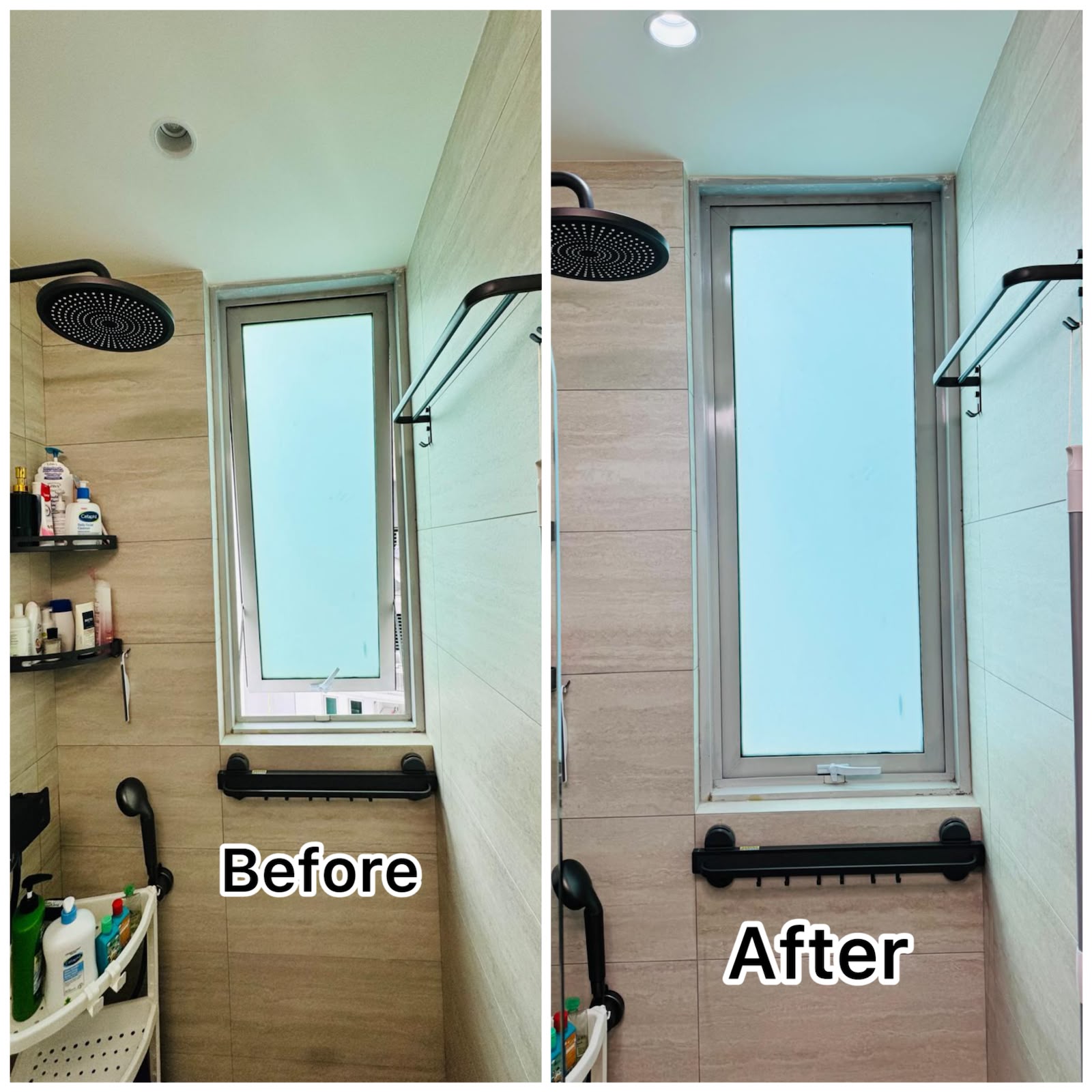 Bathroom Aluminium Casement Window Replacement Service in Singapore